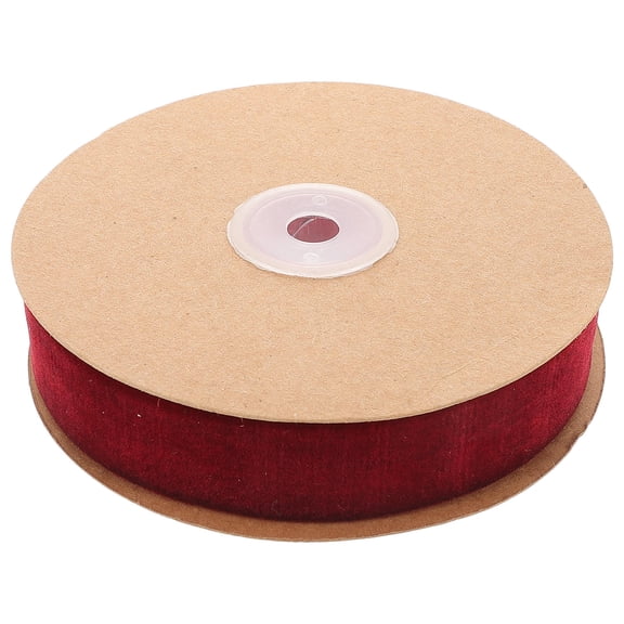 LITINKIMI 1 Roll of Vintage Christmas Ribbon Plush Fabric for DIY Decoration Craft Projects DIY Enthusiasts