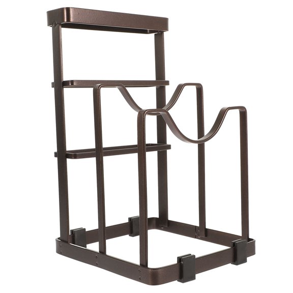 LITINKIMI 1 Set Rectangular Chopper Board Organizer and Pot Lid Rack for Small and Spaces