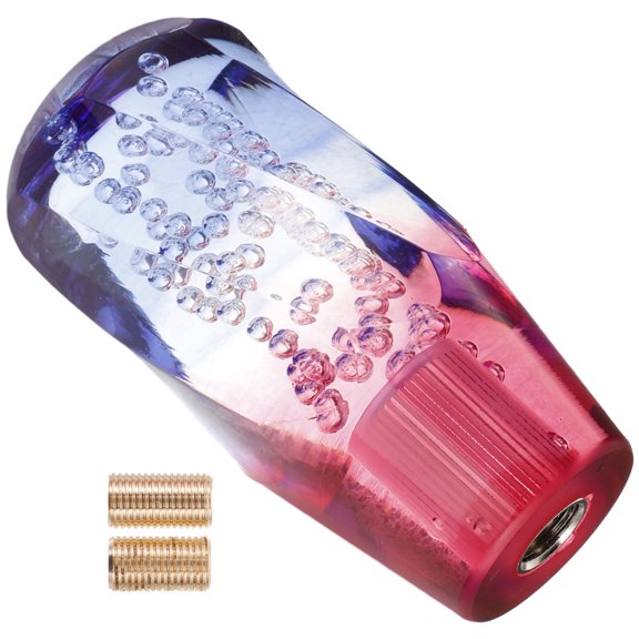 LITINKIMI 10.4x1.4x1.4in Dual-color Scheme Gear Shift Knob Manual Transmission for Car Interior 1Pcs