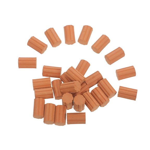 LITINKIMI 100Pcs Decorative Roman Column Sculpture for Architecture Teaching and Room Decor Orange