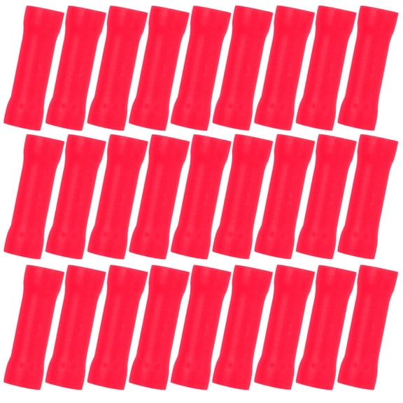 LITINKIMI 100pcs Solderless Insulated Wire Splice Connectors Red Copper For Electrical Repair
