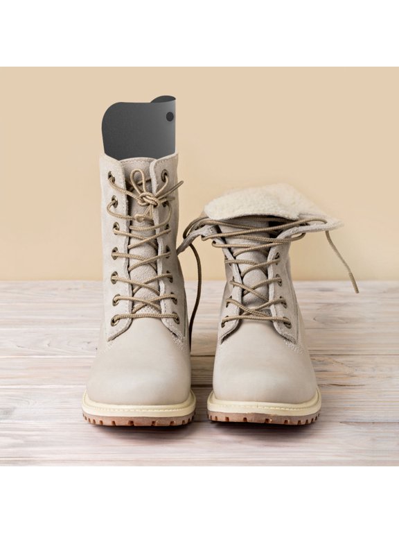 10Pcs Tall Boot Support Black Boot Holder Made with Premium PVC for Shoe Organization