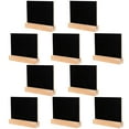 thumbnail image 1 of LITINKIMI 10Pcs Double Sided Message Board for Home Message Board Wooden Material 3.93X3.54X0.98in, 1 of 8