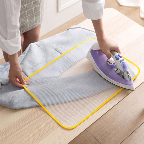 LITINKIMI 10Pcs Ironing Protector Mesh Polyester Fabric Reusable for Household Users