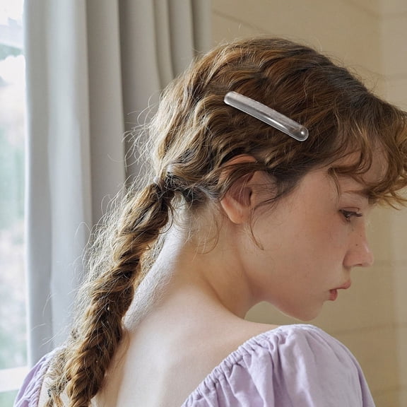 LITINKIMI 10Pcs Transparent Hair Combs Made from Plastic for Secure Hold and Stylish Updo Hairstyles