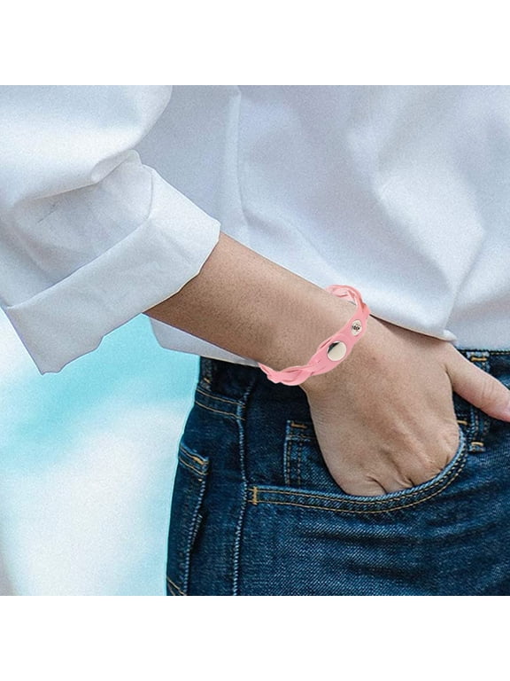 10Pcs Versatile Adjustable Snap Button Bracelet in Assorted Colors for Stylish Looks
