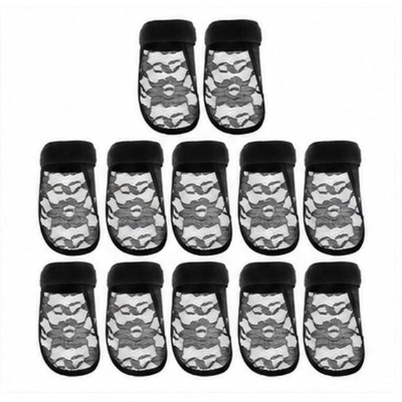 LITINKIMI 12Pcs Mesh Dome Caps for Wigs Black Reusable Elastic Hair Nets for Cosplay Performance