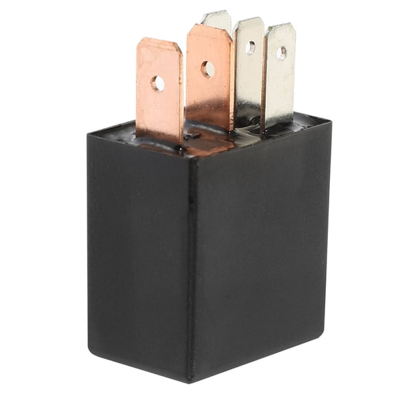 LITINKIMI Litinkimi 12V Auto Relay 5-Pin Durable Plastic and Copper Black for Vehicles