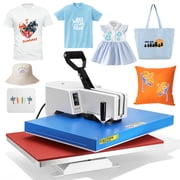 LITINKIMI 16x24 Swing Head Heat Press Machine, 3500W Rotational Heat Transfer for T-Shirts Sublimation
