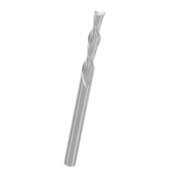 LITINKIMI 1Pack End Mill Router Bit Solid Carbide For Wear Resistance Diy Projects 17Mm Cutting Length