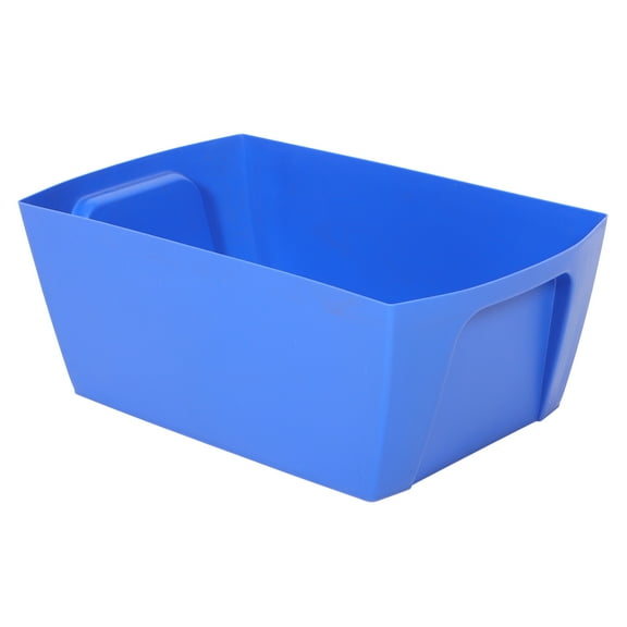 LITINKIMI 1Pack Large Plastic Beer Bucket Blue for Ice Storage and Beverage Cooler Outdoor Use