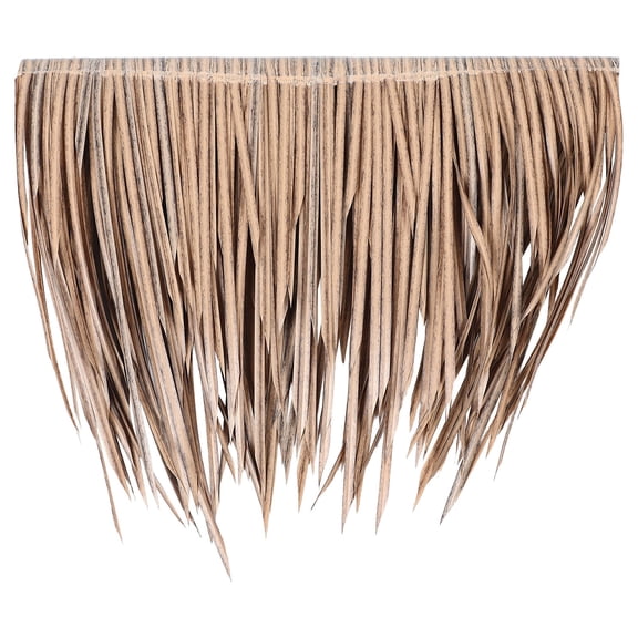 LITINKIMI Faux Thatch Roll Multi-Color Plastic Vintage Style Weather Resistant Decorative Material