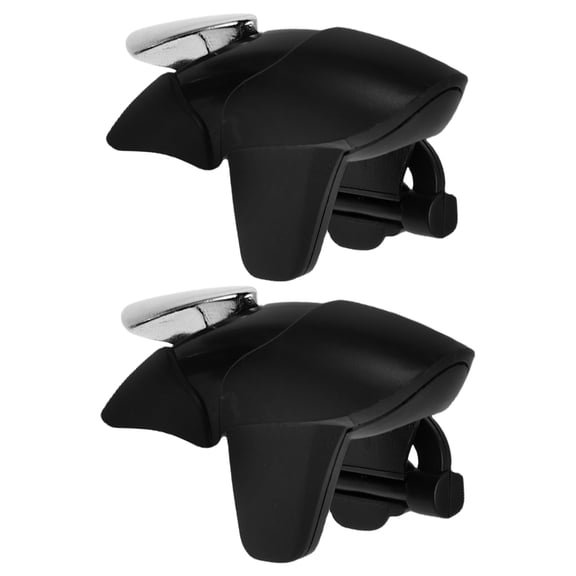 LITINKIMI 1Pair Black Mobile Gamepad Trigger with Sensitive Shoot Button for Phone Online Gaming