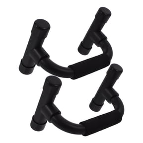 LITINKIMI 1 Pair Black Push-Up Bars for Chest, Shoulder & Triceps Workout with Non- Grip Handles