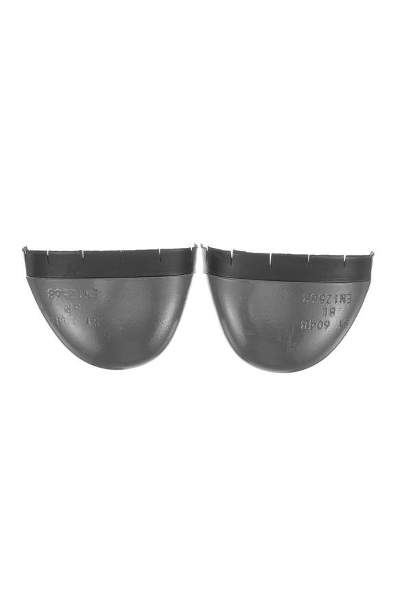 1Pair Steel Toe Safety Shoe Guard Black Durable Breathable Protection for Construction Work Boots