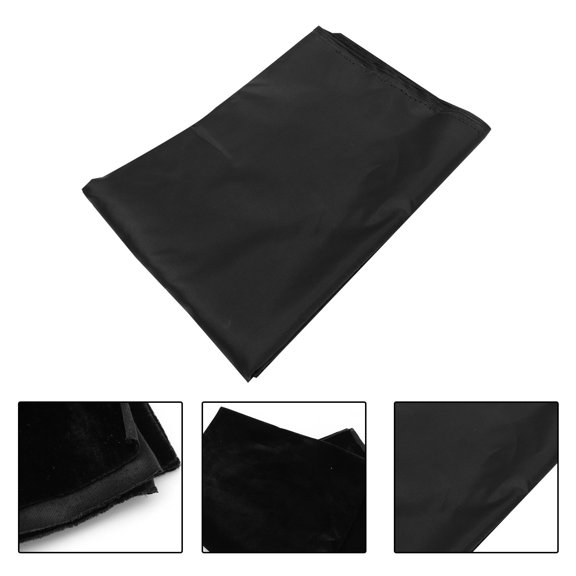 LITINKIMI 1Pc Black Photography Backdrop Cloth Smooth Surface Washable Studio Background Screen