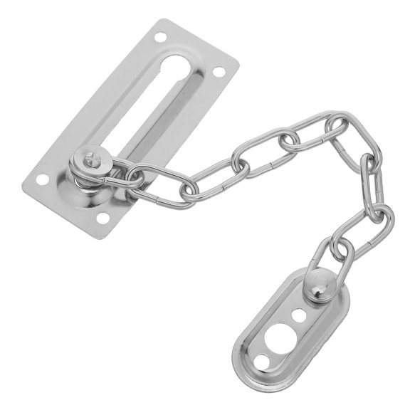 LITINKIMI 1Pc Durable Iron Door Chain Lock for Secure Door Use with Ventilation and Viewing Gap