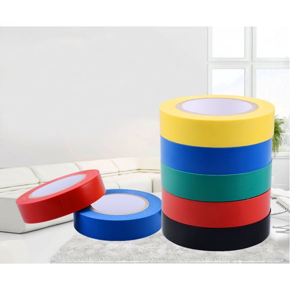LITINKIMI 1Pc Red Vinyl Electrical Insulation Tape PVC Tape for Industrial and Home Wire Repair