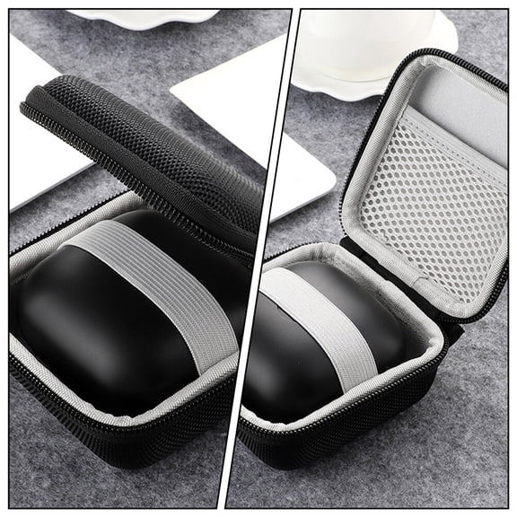 LITINKIMI Headphones Holder Wireless Headset Carry Box Black EVA 1Set Back to School