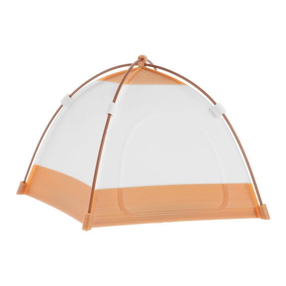 LITINKIMI 1Pcs Miniature Tent Assorted Color Realistic Camping Scene Diy House Kit For Kids