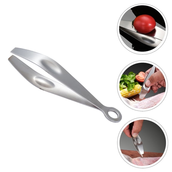 LITINKIMI 1Pcs Stainless Steel Fish Bone Remover for Kitchen Tools Silver