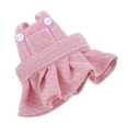 thumbnail image 1 of LITINKIMI 1Pcs Stuffed Bear Costume Pink Cloth Overall Dress for Dolls Enhance Creativity, 1 of 8