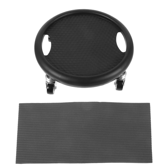 LITINKIMI Fitness Sliding Discs, Black, Portable and Easy to Use for Ab Workouts, Silent Design
