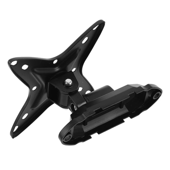 LITINKIMI 1Set Adjustable Black Monitor Wall Mount Bracket Rotatable Swivel LCD Screen Holder for Home Office