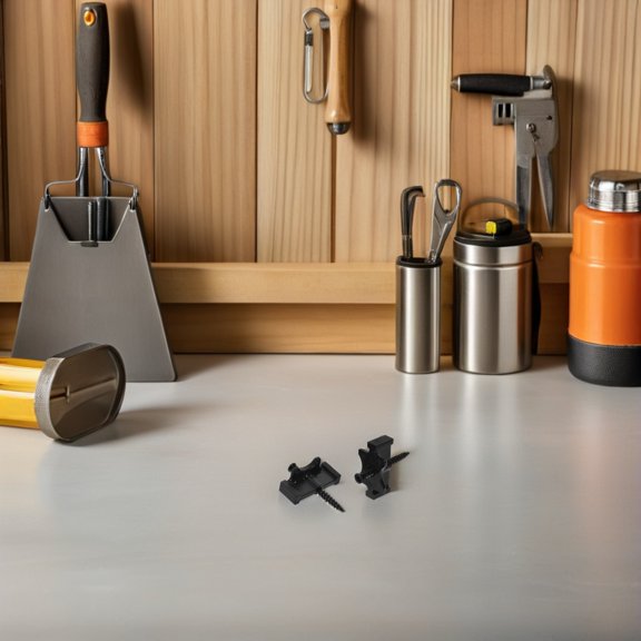 LITINKIMI 1Set Durable Composite Deck Hidden Fastener Clips with Stainless Steel Screws for Stability