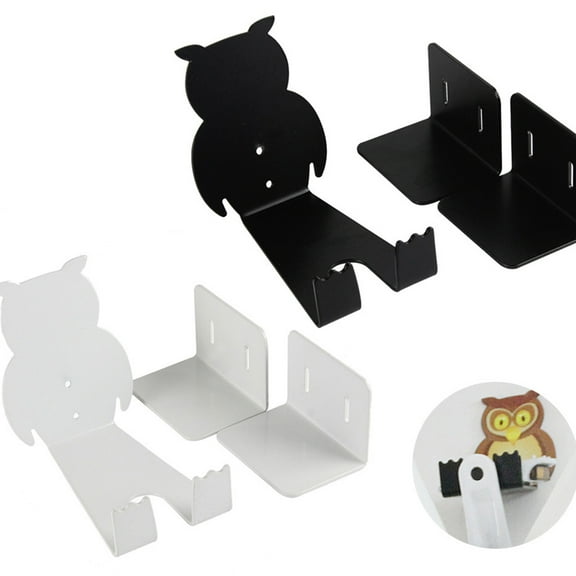 LITINKIMI 1Set Innovative Aluminum Alloy Owl Wall Hanging Rack Folding Bike Storage Solution