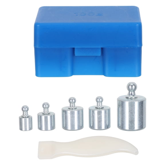 LITINKIMI Plated Calibration Weights Set for Scientific, Laboratory, and Classroom Scales - 1 Set