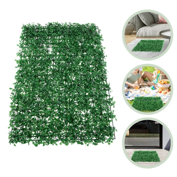 LITINKIMI 1Set Simulated Moss Turf Green Artificial Grass for Wedding Party and Festival