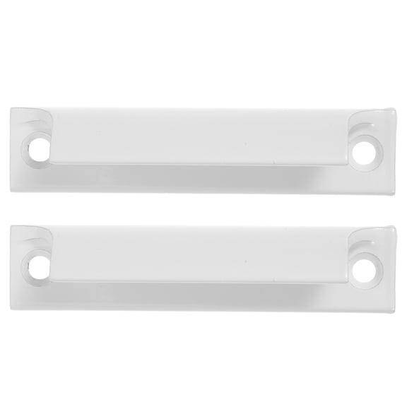 LITINKIMI 1Set White Aluminum Alloy Drawer Handle Practical Cabinet Pull for Dressers Cupboards