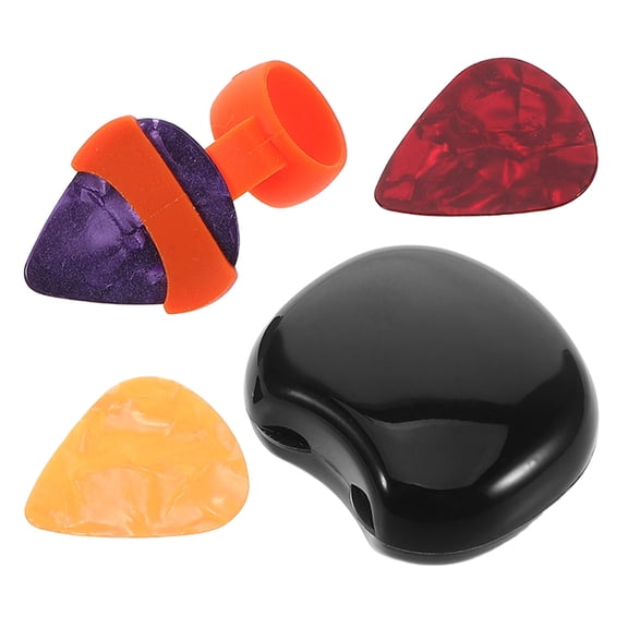 LITINKIMI 1Sets Guitar Finger Pick Grips with Ergonomic Design for Improved Grip and Strumming