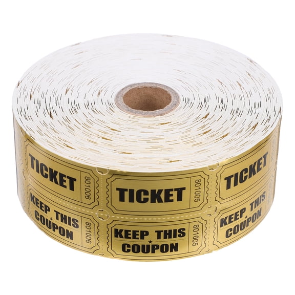 LITINKIMI 2000Pcs Paper Raffle Tickets for Carnival School Auction and Event Decorations