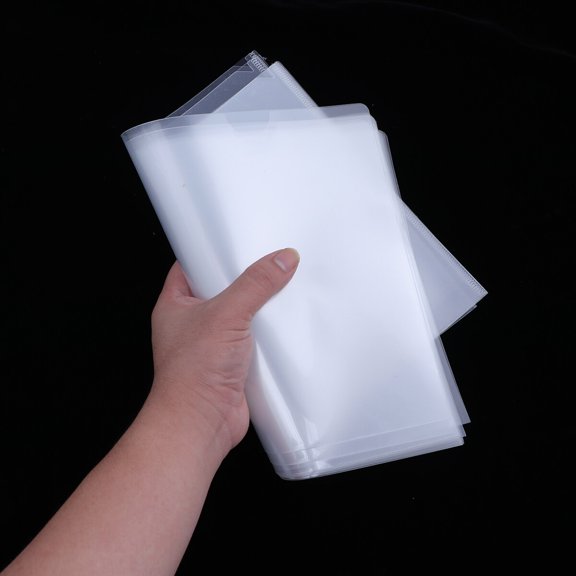 LITINKIMI 20Pcs Clear Document Folder Plastic File Holder for Office School Document Storage