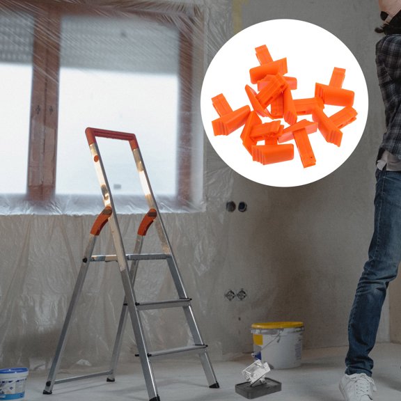 LITINKIMI 20Pcs Durable Plastic Lock Buckles Universal Extension Ladder Accessories for Secure Use