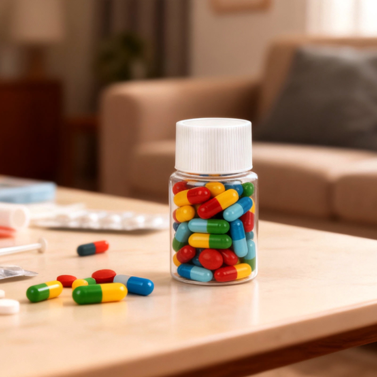 Empty Containers Color In LITINKIMI 20 Pcs Small Empty Plastic Bottles with Caps, Reusable ...