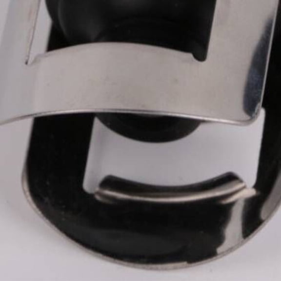 LITINKIMI Wine Sealer Stopper Black Air Tight Seal Keeps Bubbles Fresh 2Pcs