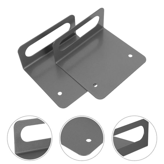 LITINKIMI 2Pcs Anti Slip Mattress Stopper Grey Metal Bar for Bed Frame Sofa Cushion Stabilizer