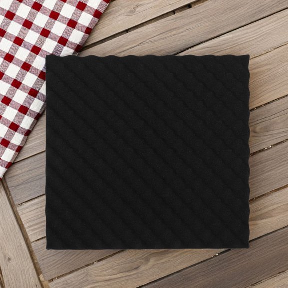 LITINKIMI 2Pcs Black Acoustic Paneling Foam Soundproofing Ceiling Enhancer for Clear Audio