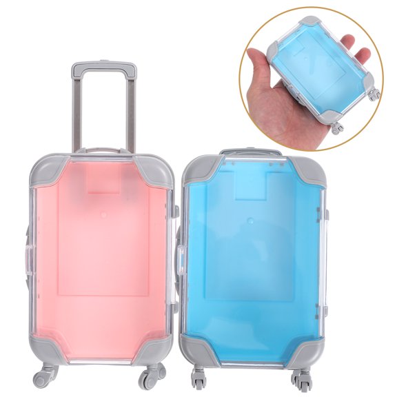 LITINKIMI 2Pcs Compact Waterproof Lash Travel Case with Large Capacity and Shockproof Design
