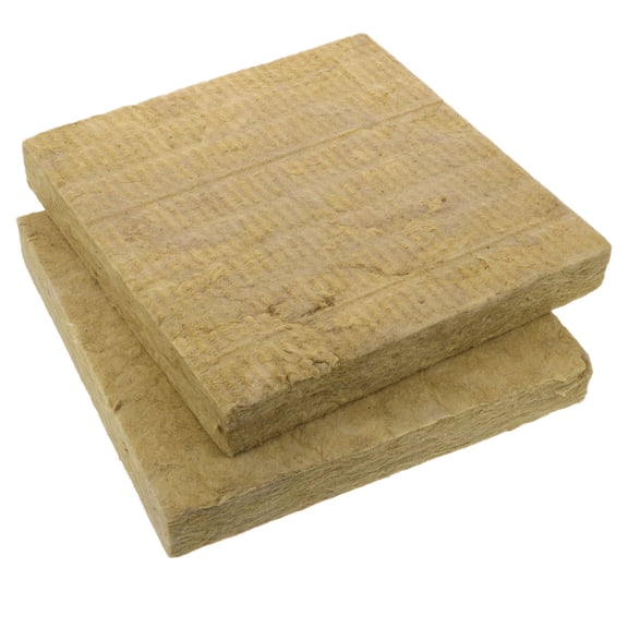 LITINKIMI 2Pcs Fire Resistant Mineral Wool Insulation Board with Thermal Efficiency for Home and Studio Walls
