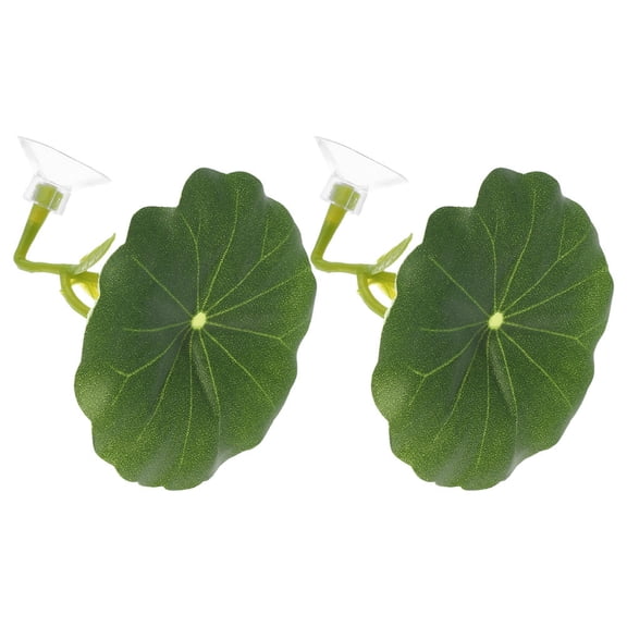 LITINKIMI 2-Pack Leaf Pads Bettas Resting Hammocks Comfortable Aquarium Accessories