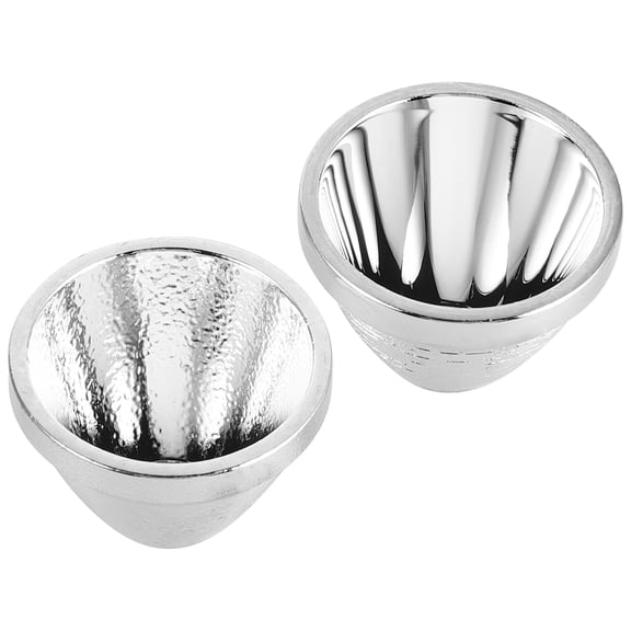 LITINKIMI 2-Pack LED Flashlight Reflector Cups Replacement Accessories for Enhanced Brightness and Improved Light Projection
