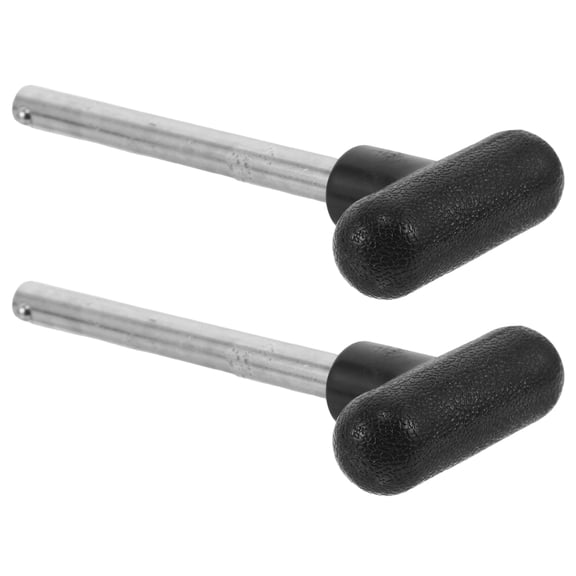 LITINKIMI Metal Weight Stack Pins, Black, 2-Pack for Home Gym Equipment Accessories