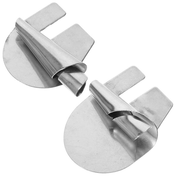 LITINKIMI 2Pcs Metal Sewing Machine Binder Tool for Efficient Edge Hemming and Seam Binding