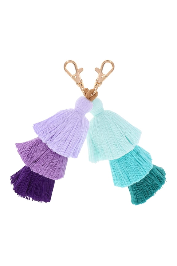 Boho Keychain Assorted Rope 2Pcs