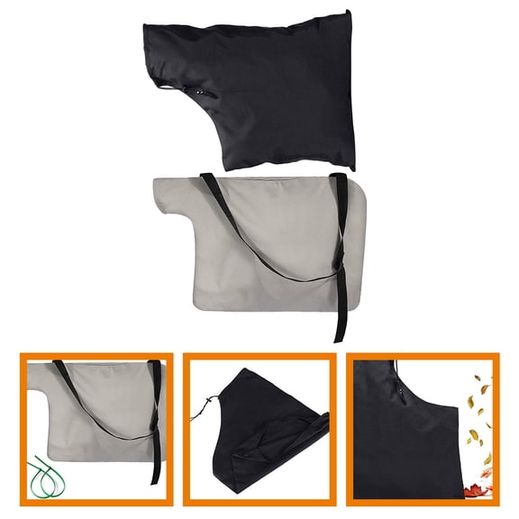 LITINKIMI 2Pcs Outdoor Leaf Blower Storage Bag Wear Resistant Vacuum Bag for Yard Leaves
