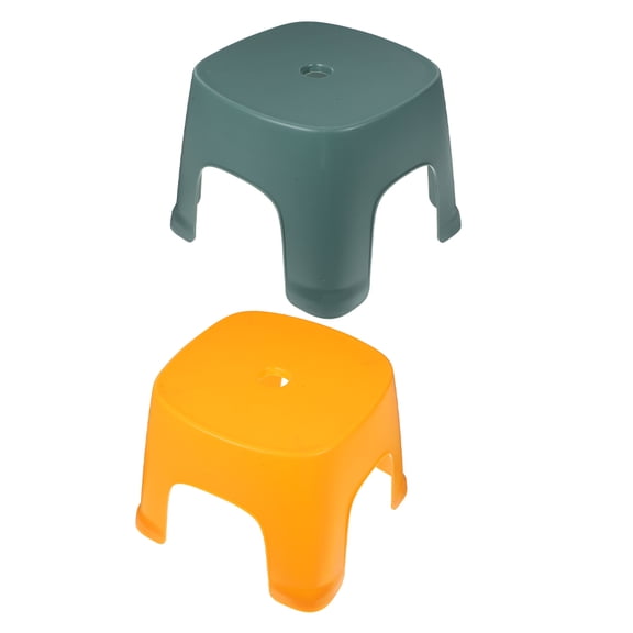 LITINKIMI Compact PVC Step Stool for Home, Nonslip Design, Cute and Safe, Assorted Colors, 2Pcs